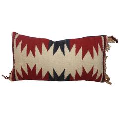 Geometric Navajo Weaving Lumbard Pillow 4
