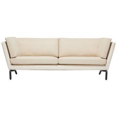 Bowline Sofa in Cream Canvas - In Stock