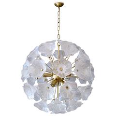 Murano Sputnik Chandelier Attributed to Venini