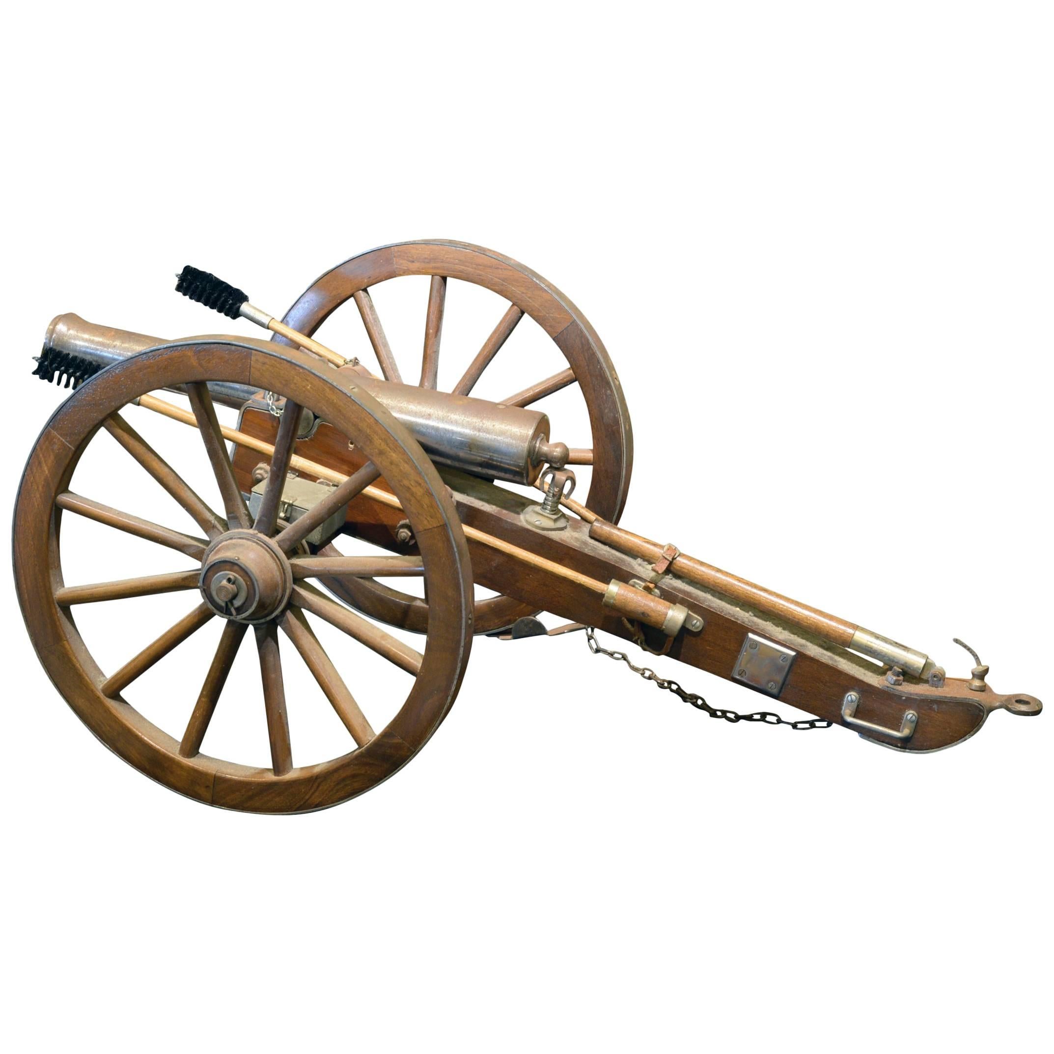 Scale Model of 19th Century Field Gun For Sale