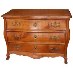 18th Century French Cherry Bombay Commode