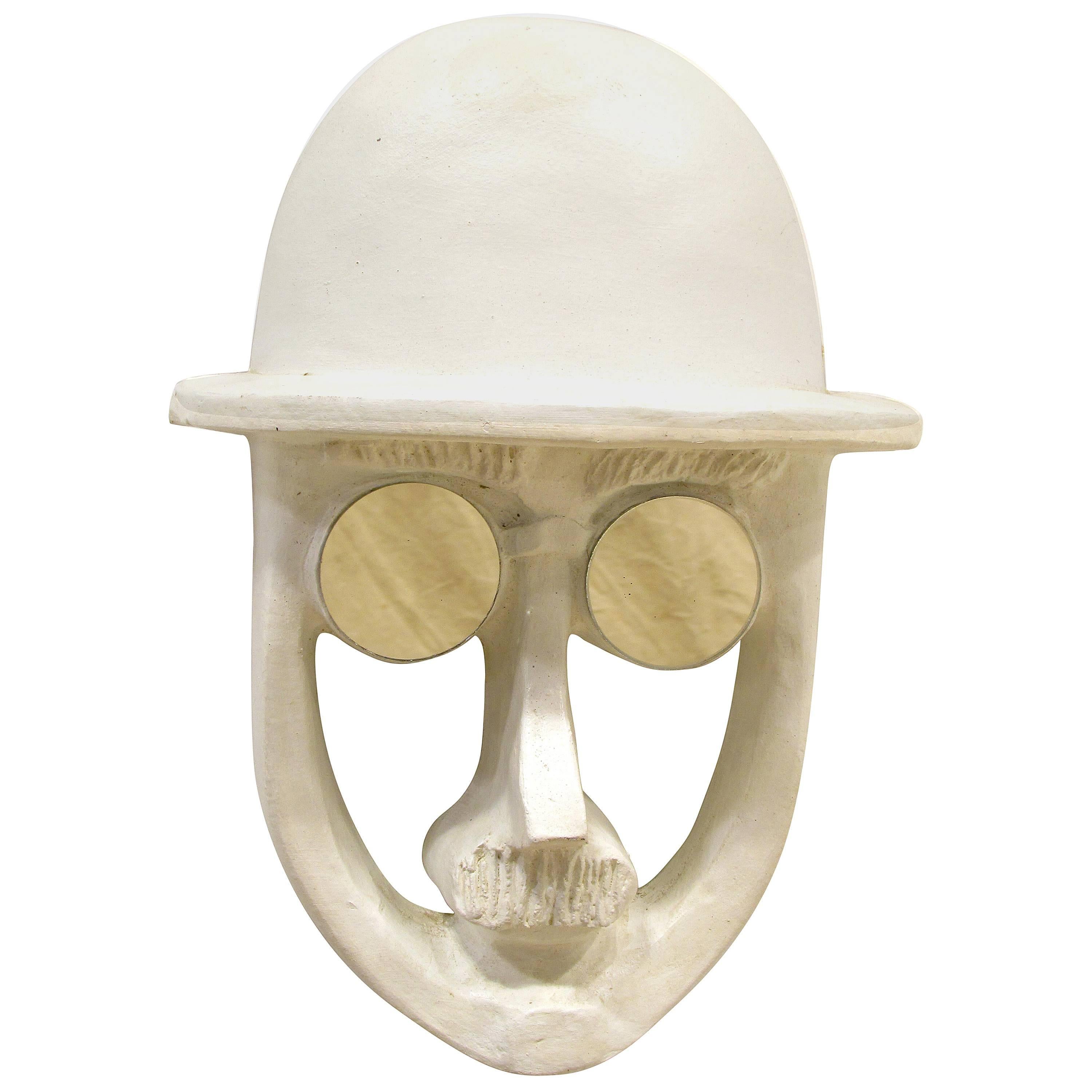 David Gill Bennington Pottery Surreal Mirror