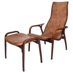Lamino Chair by Swedese by Yngve Ekstrom Mid Century Danish Modern