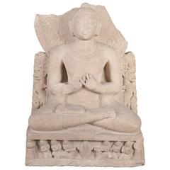 Sitting Buddha, Sand Stone, Gupta Period, India