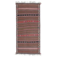 Vintage Baluch Tribal Kilim