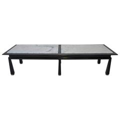Harvey Probber Marble-Topped Coffee Table