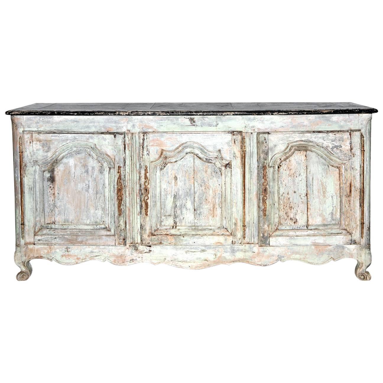 Early 19th Century Painted French Buffet