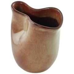 Mid-Century Modern Eugene Deutch Glazed Ceramic Pitcher