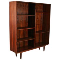 Vintage Rosewood Danish Bookcase