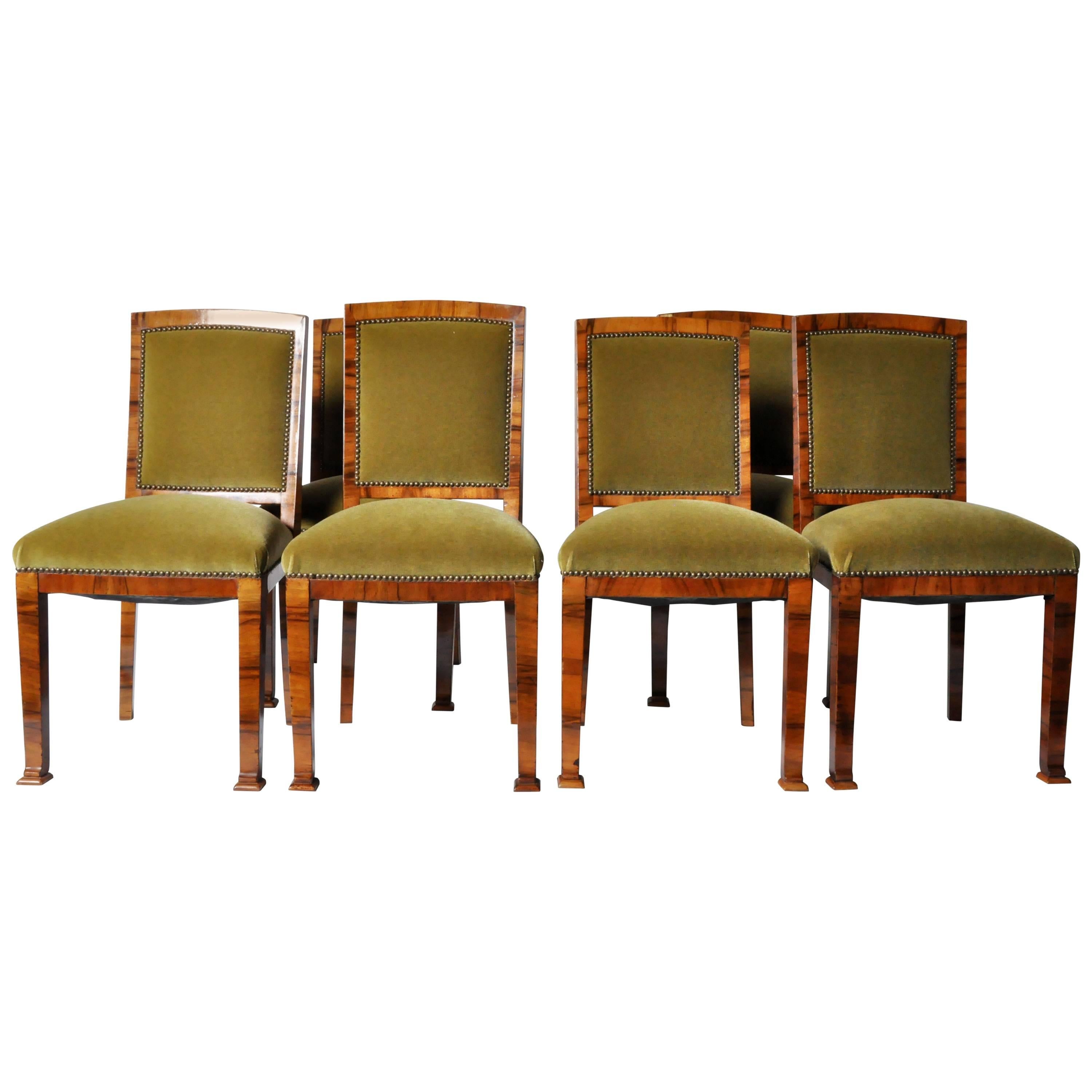 Set of Six Hungarian Dining Chairs