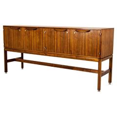 Mid-Century Modern Rosewood Credenza, Sideboard by Jens Rison, Denmark