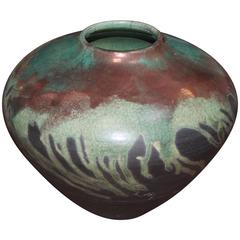 Modern Raku Decorative Bowl