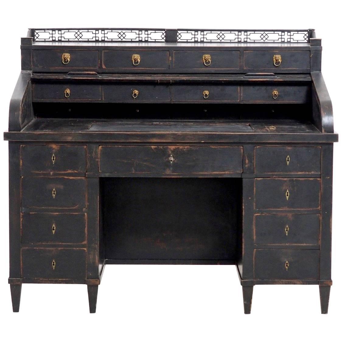 Black Roll Top Desk Design Ideas Roll Top Desks 65 For On 1stdibs