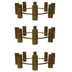 Brass Chandeliers by Hans Bergström, 1950s 11