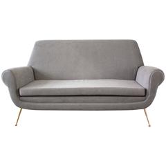 Grey Sofa by Gigi Radice for Minotti, 1950s 1