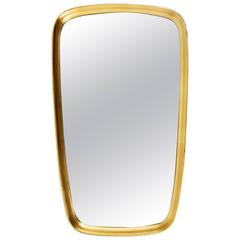 Beautiful Mid-Century Giltwood Wall Mirror, Austria, 1950s 11