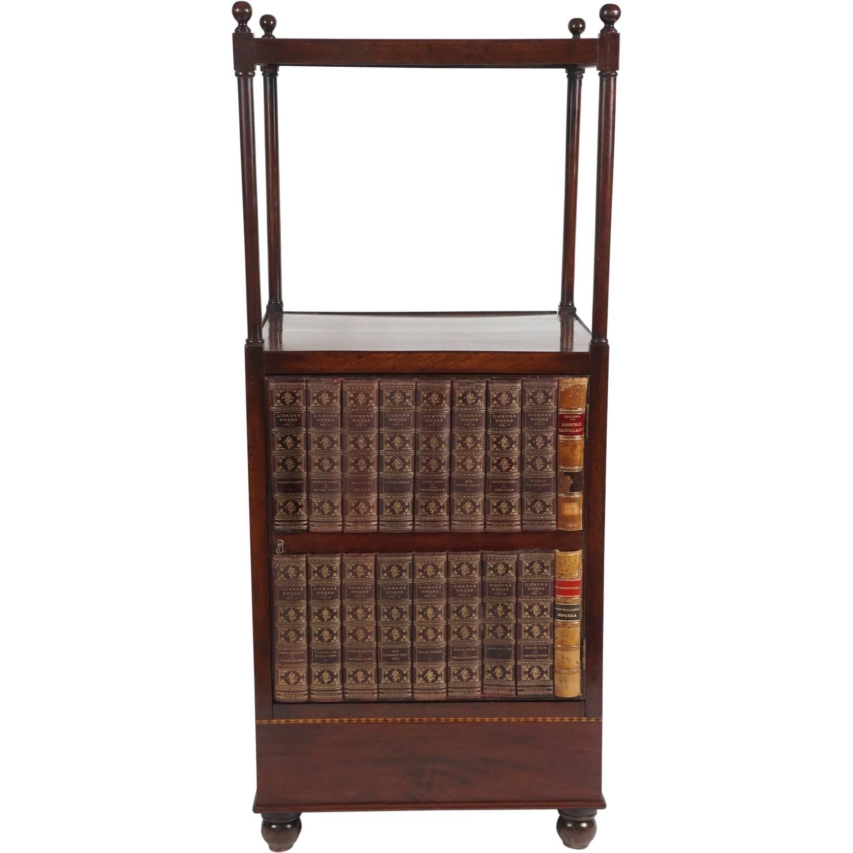 English Regency Period Mahogany Étagère or Library Stand, circa 1815 For Sale