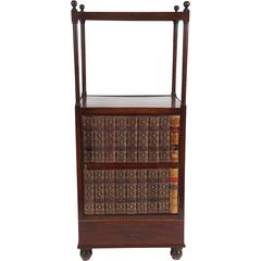 English Regency Period Mahogany Étagère or Library Stand, circa 1815 4