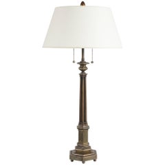 Lampe de table en bronze Henry N. Hooper & Company:: Boston:: vers 1840