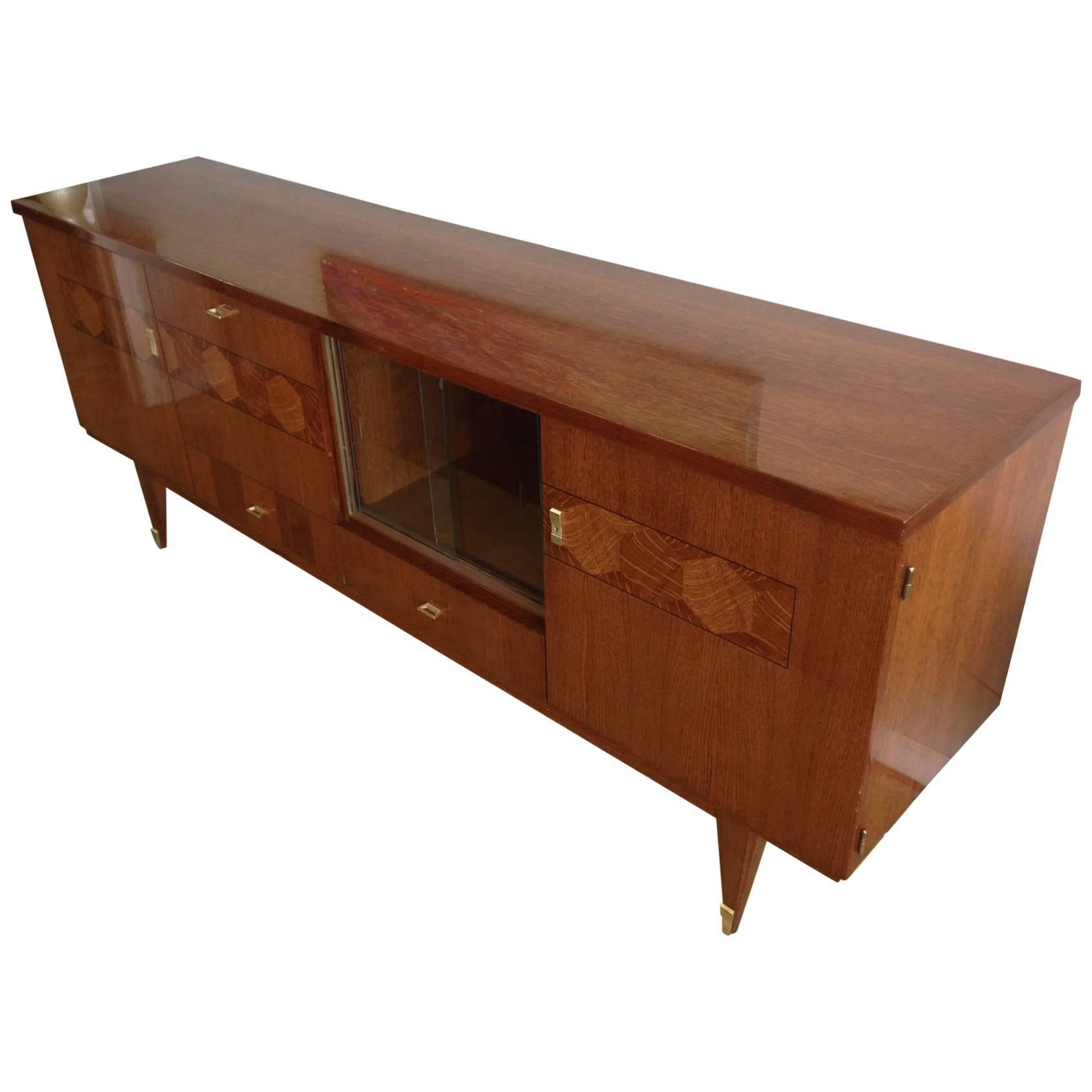 Credenza/Bar from France, 1930s Art Deco Period For Sale