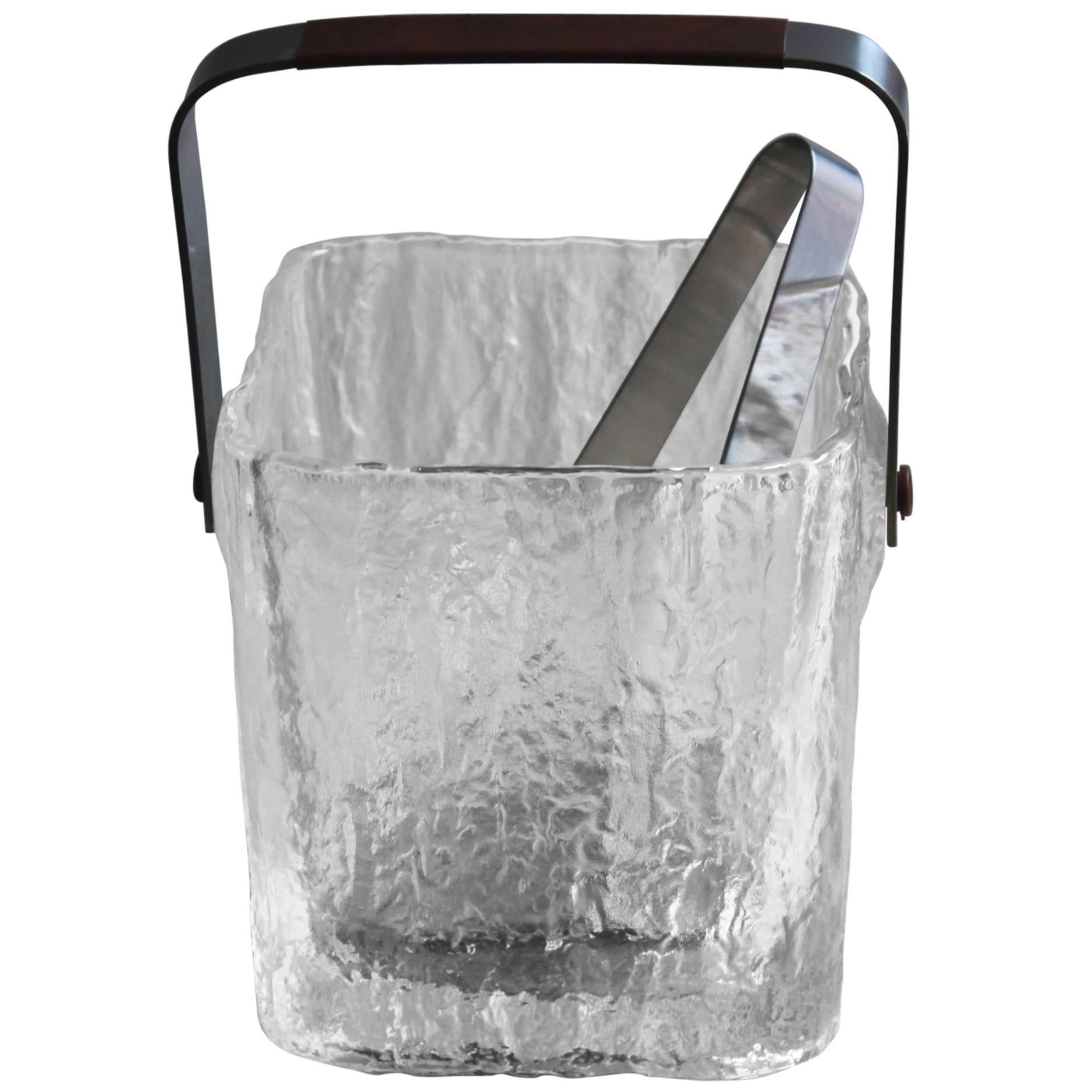 Hoya Glass Ice Bucket For Sale
