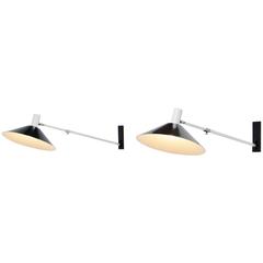 Anvia Architectural Wall Lamps J.J.M Hoogervorst, Holland, 1957 8