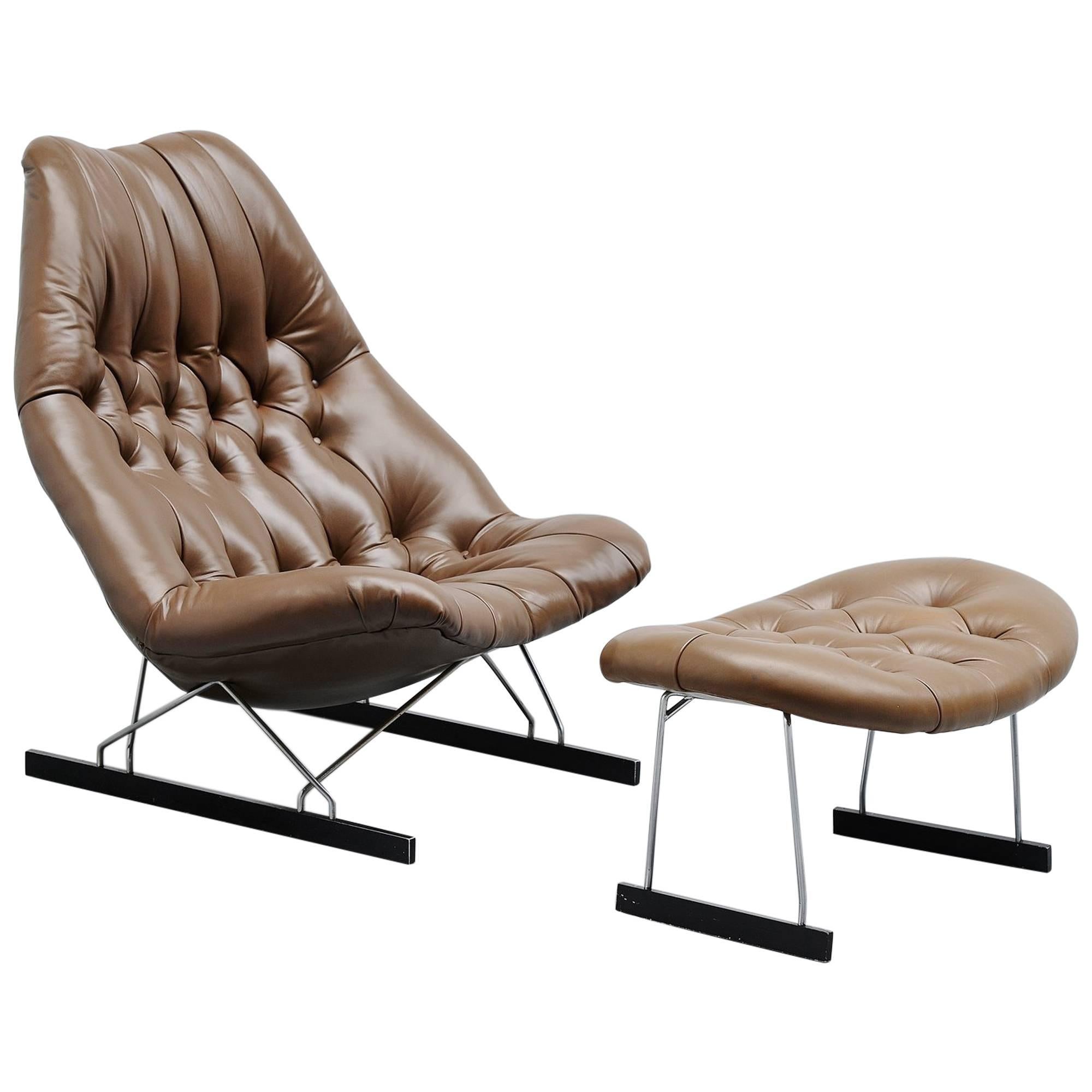 Geoffrey Harcourt F592 Lounge Chair Artifort, 1966