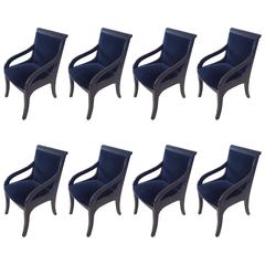 Set of Eight Dining Chairs 8