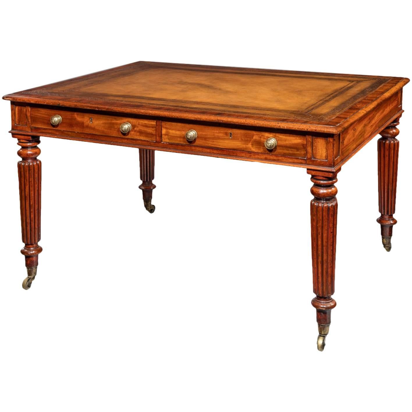 Regency Period Writing Table Attributed to Gillow