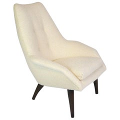 Fauteuil de salon danois moderne du milieu du siècle dernier