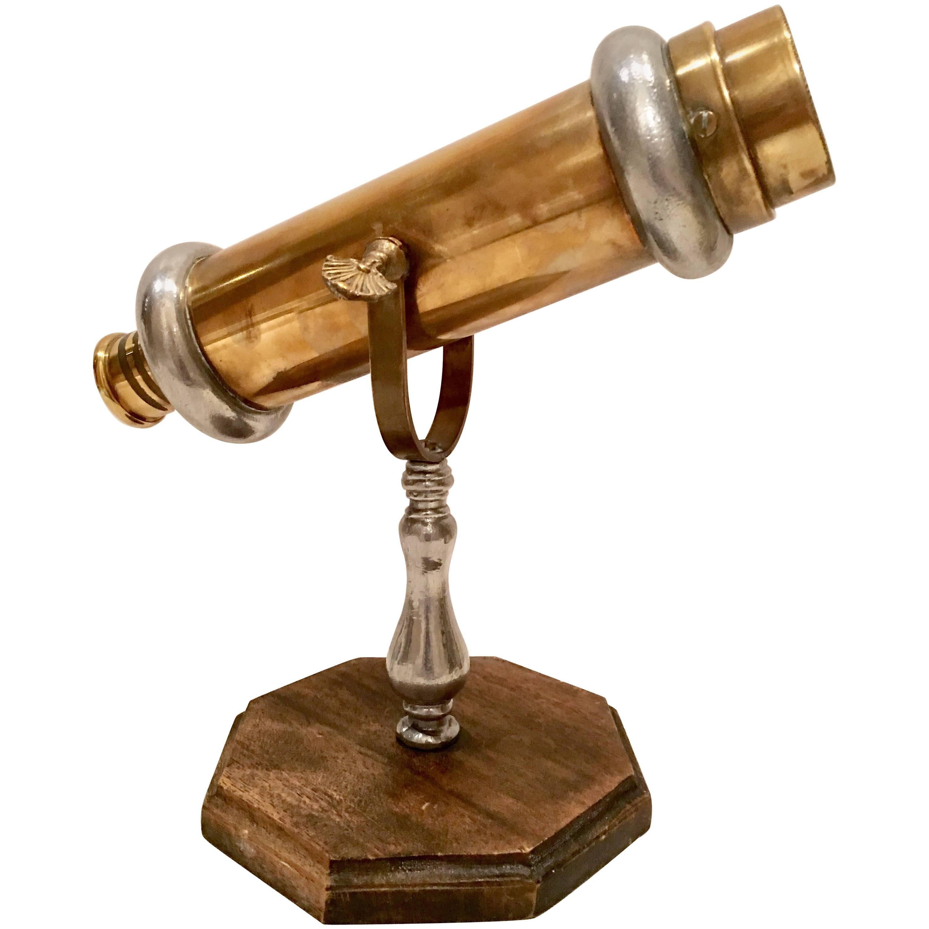 Mid-Century Italian Brass Articulating Kaleidoscope