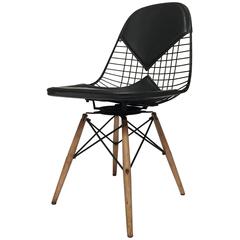 Eames pkw-2 Bikini Swivel Dowel Base Chair for Herman Miller