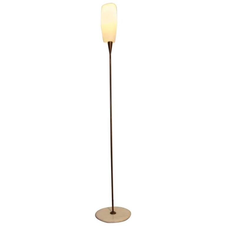 Stilnovo Floor Lamp, MidCentury Italian Minimal Design For Sale at 1stdibs
