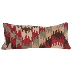 Antique Pillow Made Out of a 19th Century West Anatolian Kilim Fragment