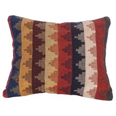 Pillow Made Out of a Late 19th Century South Persian Kilim Fragment