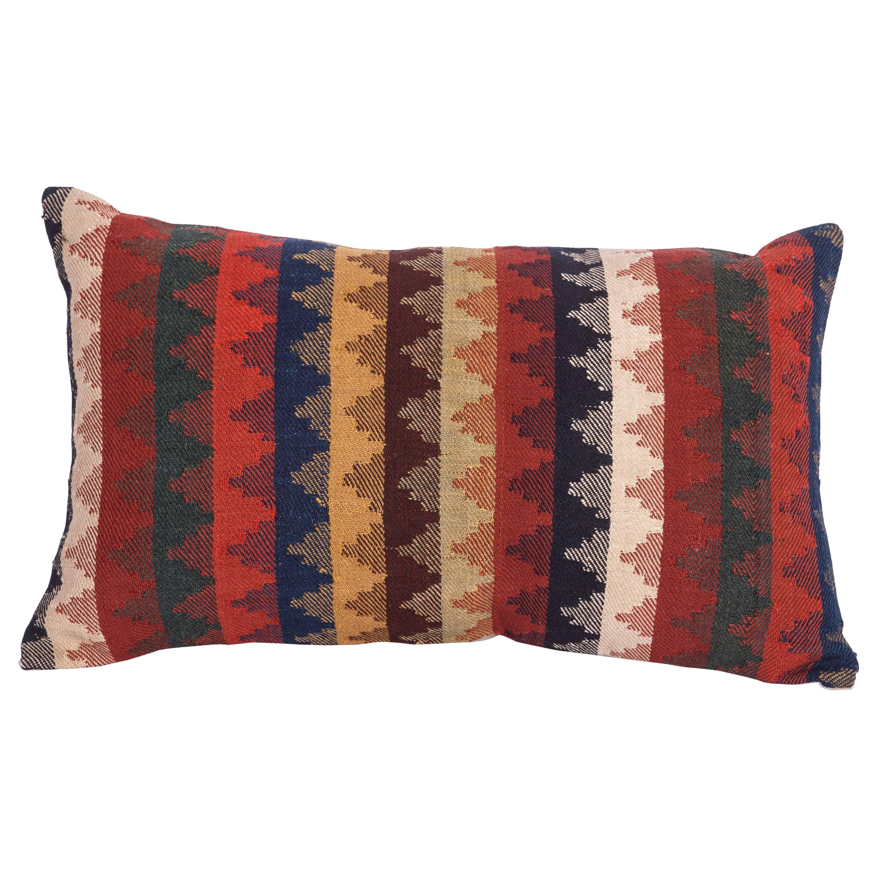 Pillow Made Out of a Late 19th Century South Persian Kilim Fragment