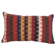 Pillow Made Out of a Late 19th Century South Persian Kilim Fragment 5