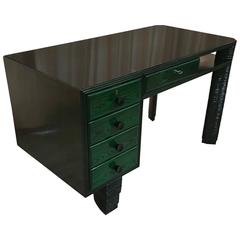 Exclusive 1930s Art Deco Desk, Italy 10