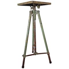 Vintage Industrial Metal Sculptors / Sculpture Stand Amazing Pedigree Must Read 10
