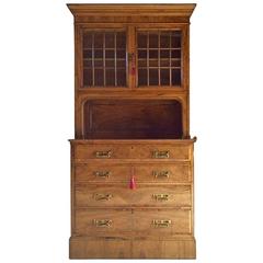 Antique Liberty & Co Display Cabinet Chest Dresser Victorian, 19th Century, 1875