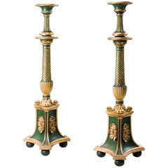 Fine Pair of Regency Columns