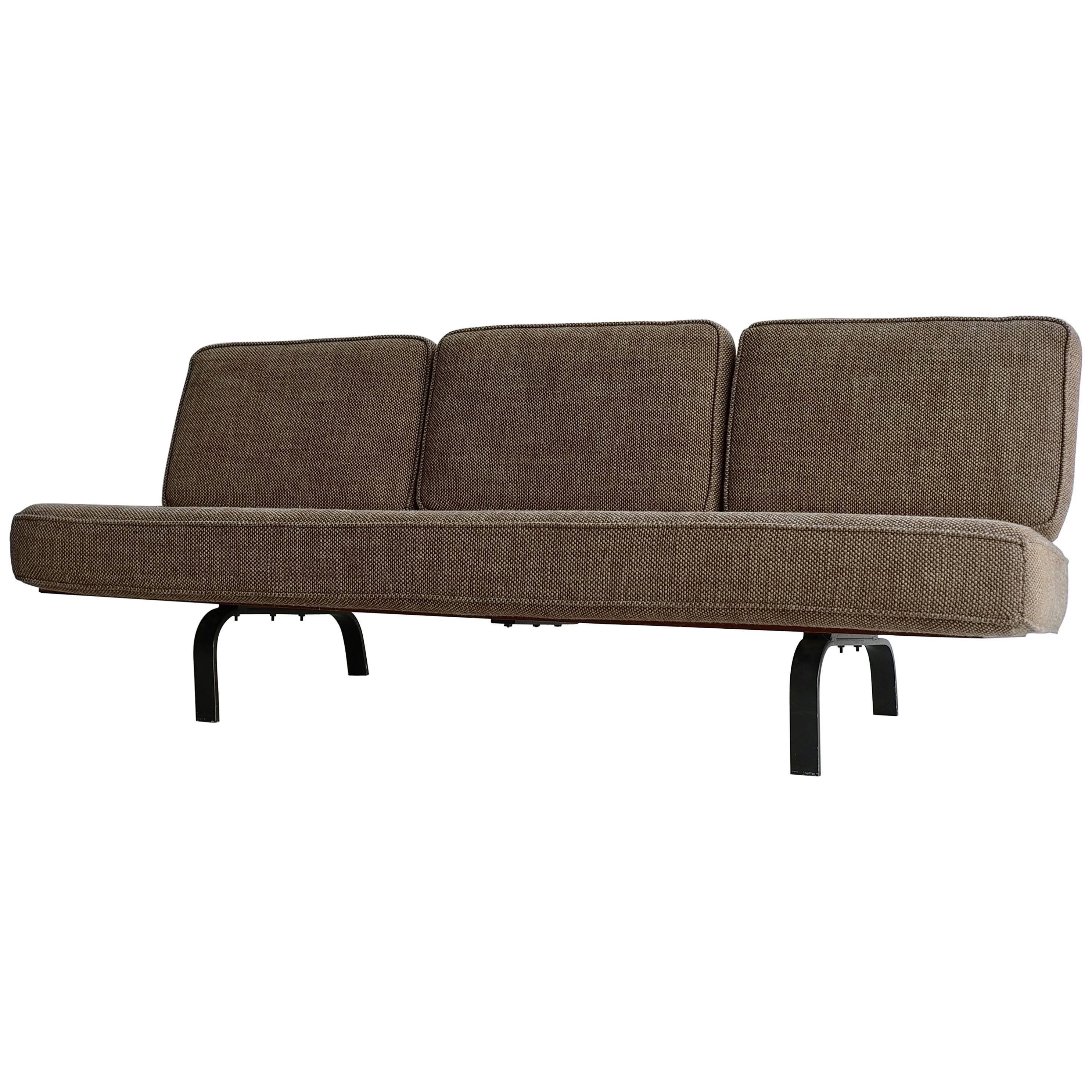 Modernes italienisches Dreisitzer-Sofa aus der Mitte des Jahrhunderts