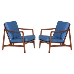 Tove & Edvard Kindt-Larsen Lounge Chairs for France & Daverkosen