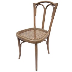Antique 19th Century Cafe Chair Made by the Belgian Company Cambier Et Fils