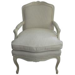 Louis XV1 Style Armchair by W & J Sloane NY 1843-1985 7