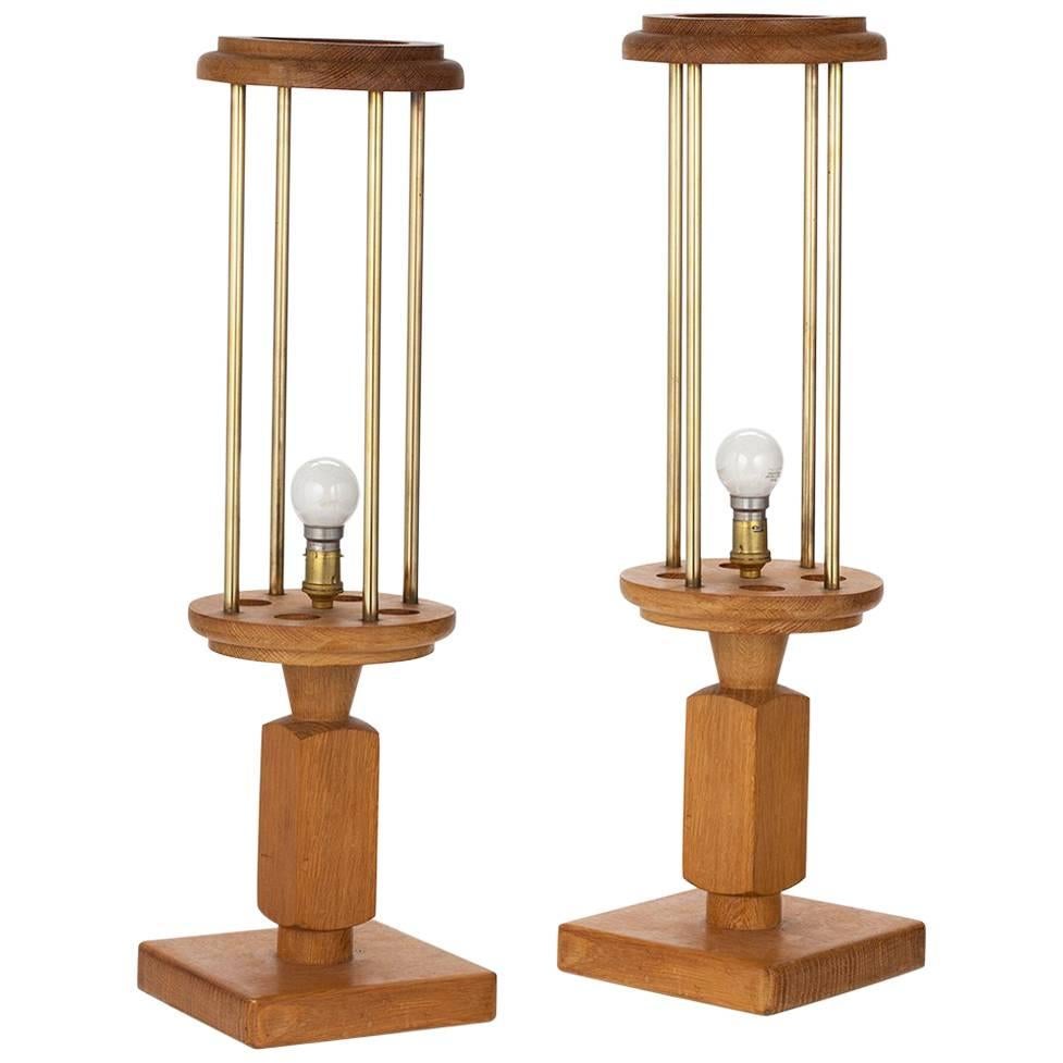 Guillerme and Chambron Desk Lights or Table Lights For Sale