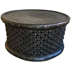 Bamileke Wood Table or Stool from Cameroon