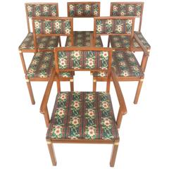 Set of Six Mid-Century Modern Dining Chairs 10