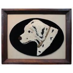 Folk Art Dog Yarn Portrait 3