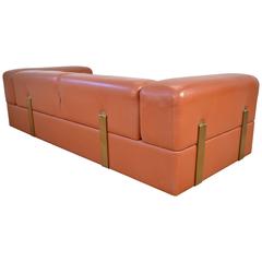 Used Tito Agnoli Leather Sofa for Cinova